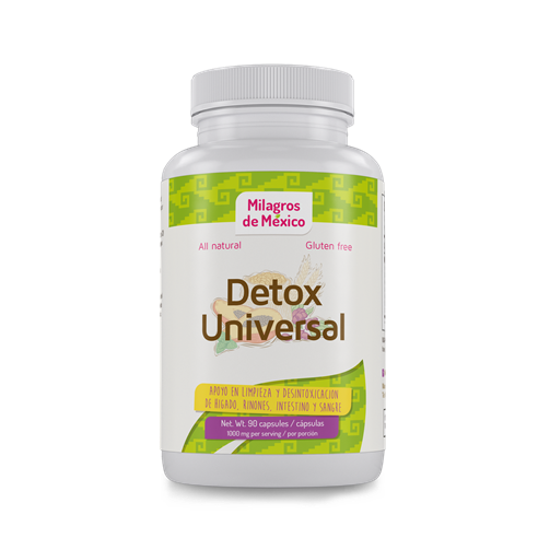 Detox Universal - Cápsulas (Desintoxica tu Cuerpo) 